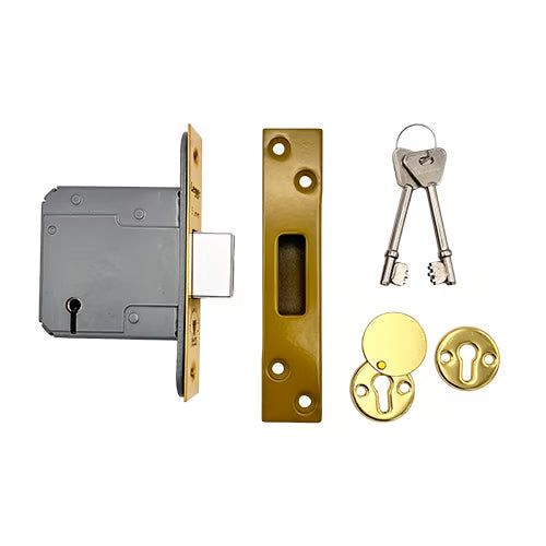 641/761 Value British Standard 5 Lever Mortice Deadlock