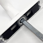 B&Q Lever Lever UPVC Multipoint Door Handles - 85mm PZ Sprung 195mm Screw Centres