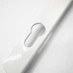 B&Q Lever Lever UPVC Multipoint Door Handles - 85mm PZ Sprung 195mm Screw Centres