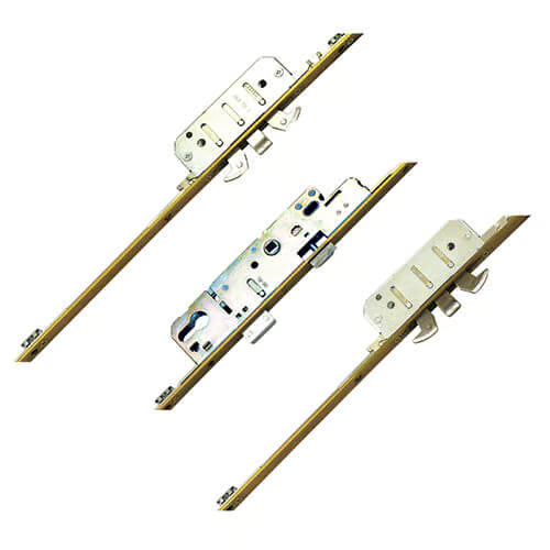 Latch Deadbolt 2 Poseidon Bolts Lift Lever Multipoint Door Lock