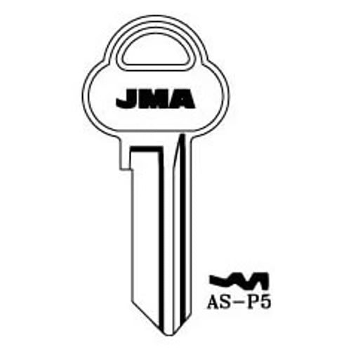 AS-P5 Cylinder Key Blank
