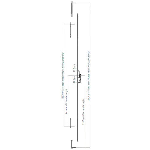 Prosecure Passive Multipoint Door Lock