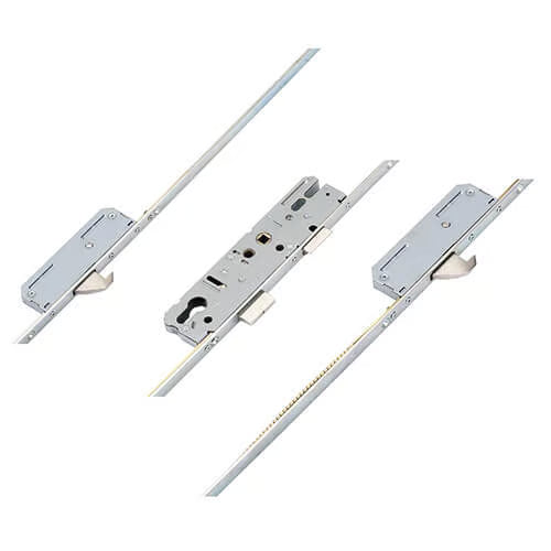 Latch Deadbolt 2 Hooks Lift Lever Multipoint Door Lock
