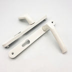 Asgard Lever Moveable Pad UPVC Multipoint Door Handles - 92mm/70mm PZ Unsprung 205mm Screw Centres