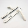 Asgard Lever Moveable Pad UPVC Multipoint Door Handles - 92mm/70mm PZ Unsprung 205mm Screw Centres