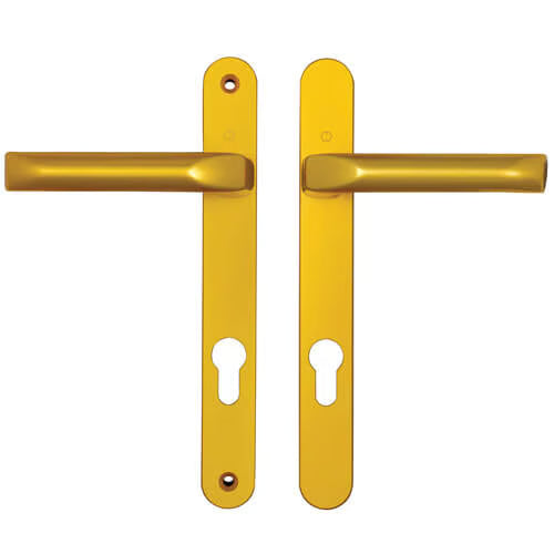 Tokyo Lever Lever UPVC Multipoint Door Handles - 92mm PZ Unsprung 203mm Screw Centres