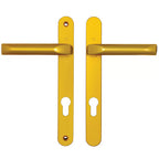 Tokyo Lever Lever UPVC Multipoint Door Handles - 92mm PZ Unsprung 203mm Screw Centres