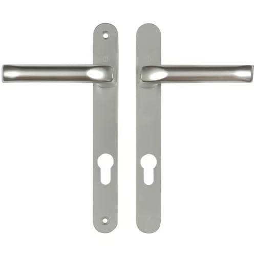 Tokyo Lever Lever UPVC Multipoint Door Handles - 92mm PZ Unsprung 203mm Screw Centres