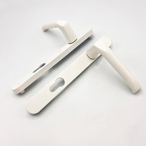 Tokyo Lever Lever UPVC Multipoint Door Handles - 92mm PZ Unsprung 203mm Screw Centres