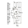 Latch & Deadbolt Multipoint Gearbox - Lift Lever