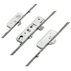 Latch Deadbolt 2 Hooks 2 Rollers Double Spindle Multipoint Door Lock (top hook to spindle = 540mm) - Shootbolt Compatible