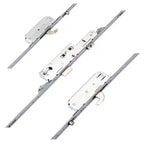 Latch Deadbolt 2 Hooks 2 Rollers Double Spindle Multipoint Door Lock (top roller to spindle = 675mm) - Shootbolt Compatible