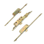 Latch Deadbolt 2 Hooks 2 Rollers Double Spindle Multipoint Door Lock (top roller to spindle = 730mm) - Shootbolt Compatible