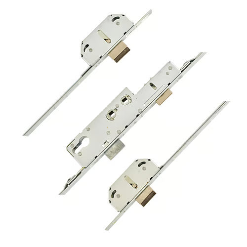 Pioneer 3 Deadbolt Double Spindle Multipoint Door Lock - Caravan Lock