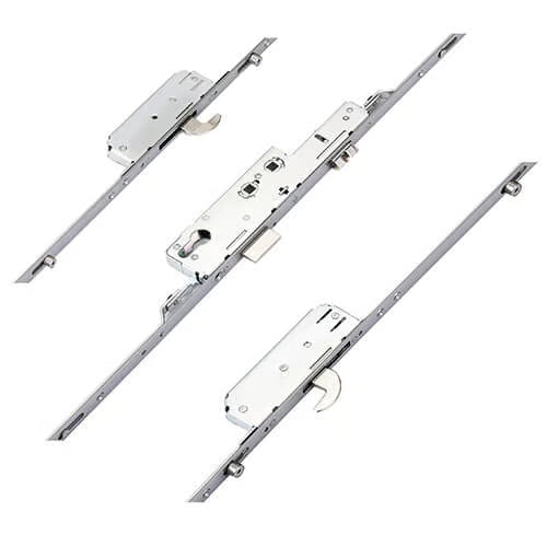 Latch Deadbolt 2 Hooks 4 Rollers Double Spindle Multipoint Door Lock