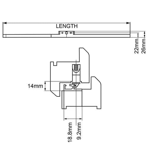 Blade Inline Window Espag
