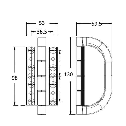 Bi-Fold Door Hinge