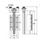 for Stellar Aluminium Bi-Fold Doors Top Guide