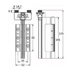 for Smart Visofold 1000 Bi-Fold Doors Top Guide