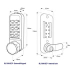 BL1506 MG Digital Camlock Marine Grade