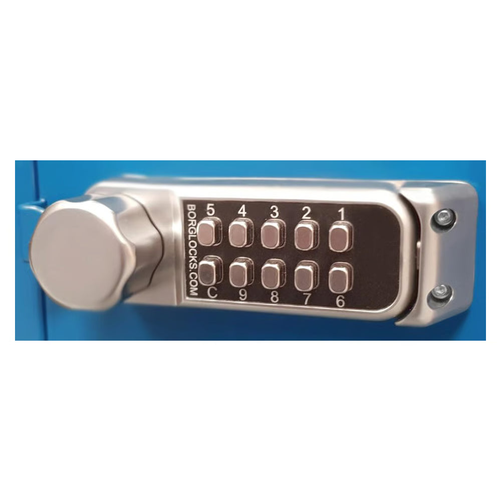BL1516 SC Horizontal Digital Camlock Satin Chrome