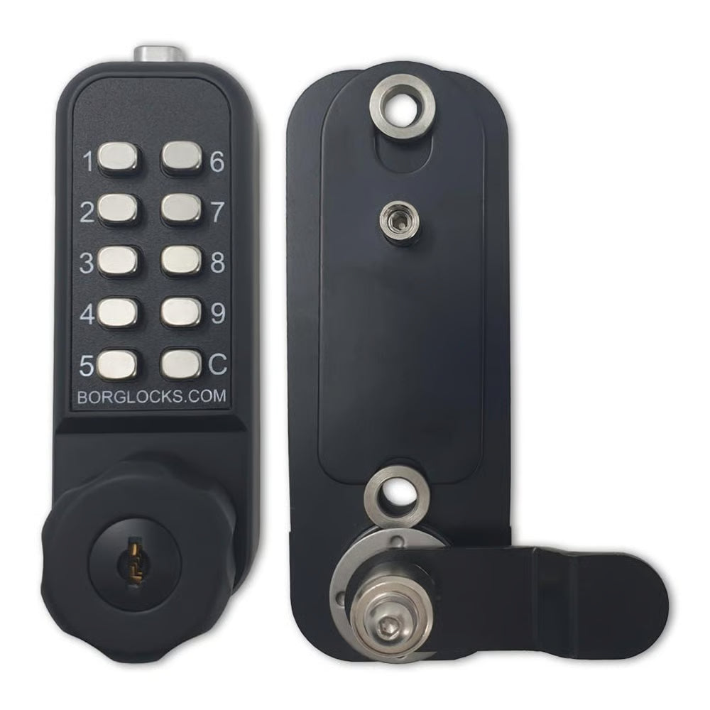 BL1706 MG Digital Camlock with Key Override Marine Grade