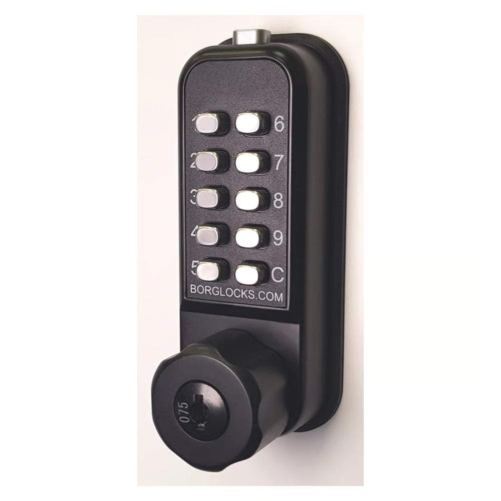 BL1706 MG Digital Camlock with Key Override Marine Grade