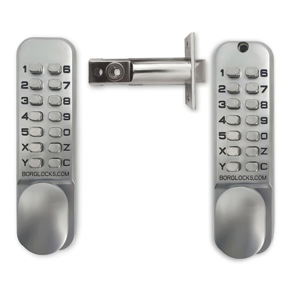 BL2021 Tubular Latch Back To Back Digital Lock
