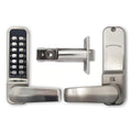 BL2401 ECP Easicode Pro Tubular Latch Digital Lock with Lever Handle & Holdback