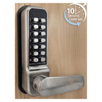 BL2401 ECP Easicode Pro Tubular Latch Digital Lock with Lever Handle & Holdback