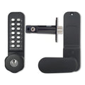 BL2701 ECP MG Easicode Pro Tubular Latch Back To Back Digital Lock with Knob Turn, Holdback & Key Override Marine Grade