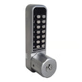 BL2702 ECP Easicode Pro Aluminium Latch Back To Back Digital Lock with Knob Turn, Holdback & Key Override Marine Grade
