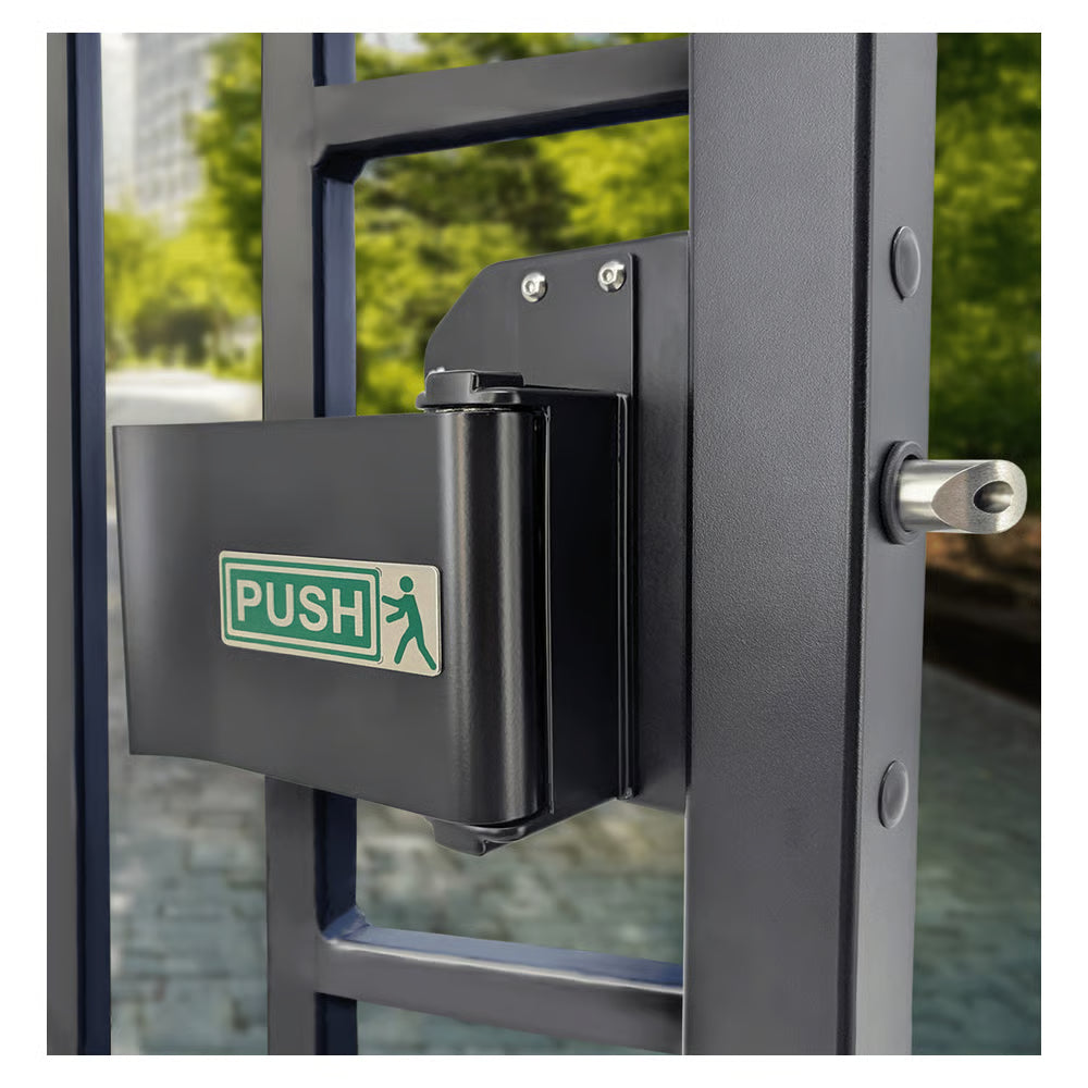 BL3080 Mini Gate Digital Lock with Knob Turn & Inside Push/Pull Pad Marine Grade
