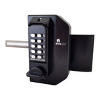 BL3080 Mini Gate Digital Lock with Knob Turn & Inside Push/Pull Pad Marine Grade
