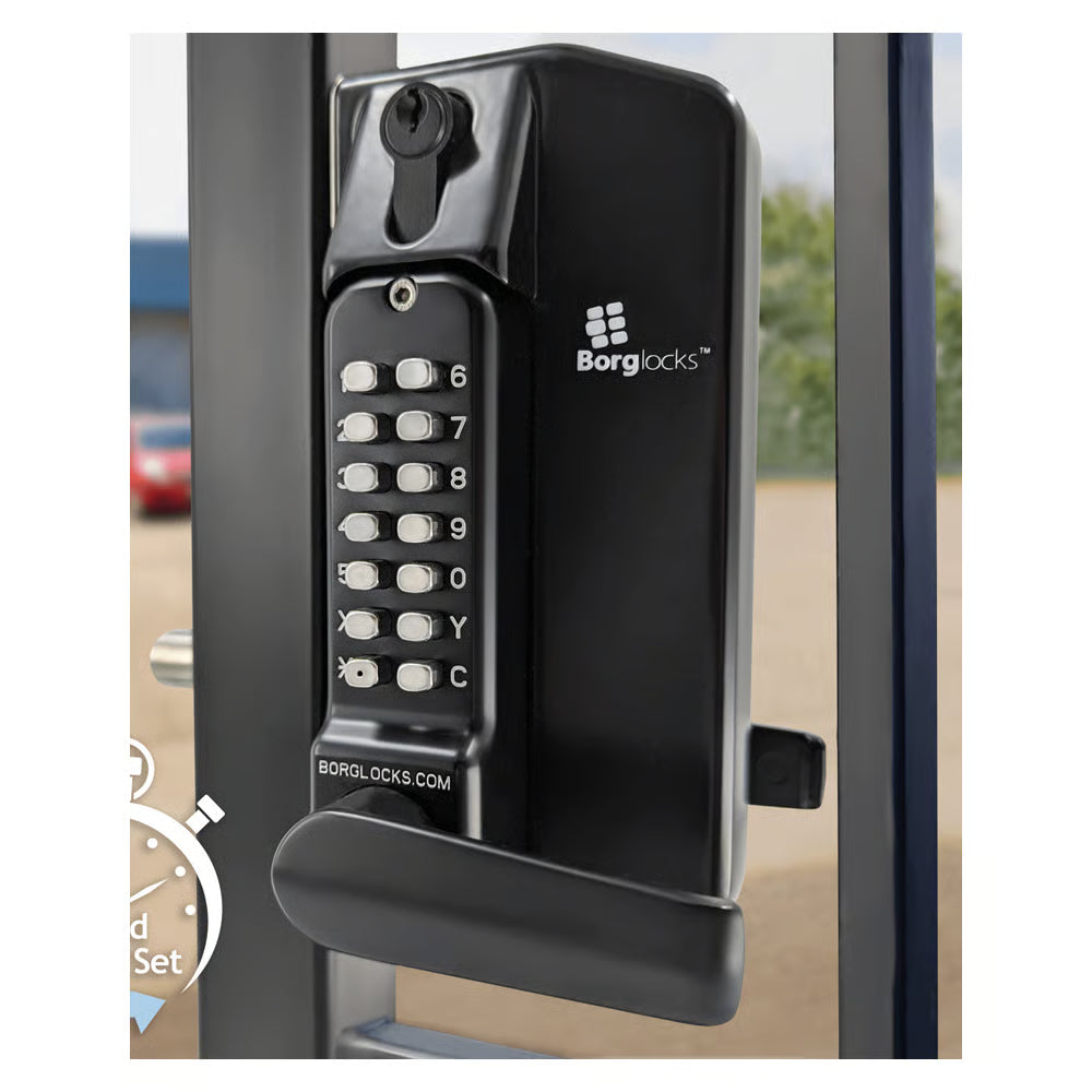 BL3430 DKO ECP Easicode Pro Metal Gate Back To Back Digital Lock with Lever Handle & Key Override Marine Grade