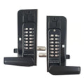BL3435 KO ECP Easicode Pro Metal Gate Back To Back Digital Lock with Lever Handle & Key Override Marine Grade