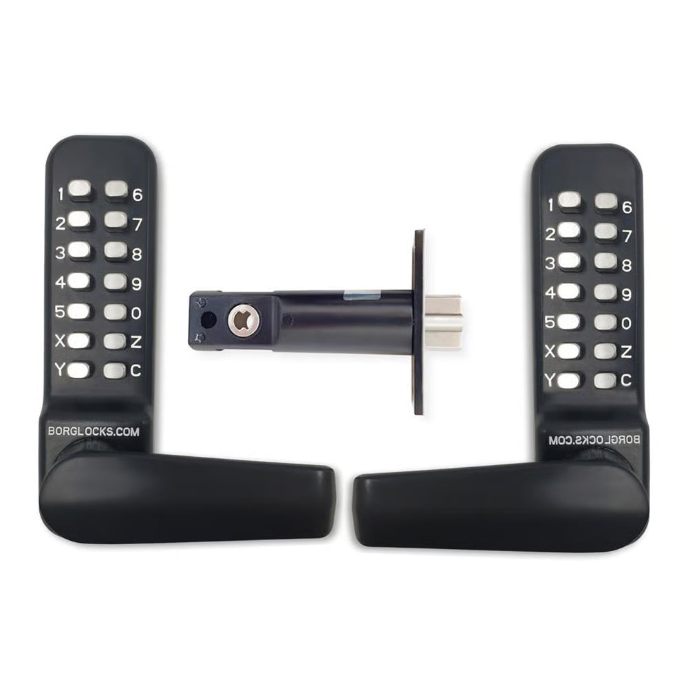 BL4441 Tubular Latch Back To Back Digital Lock Marine Grade
