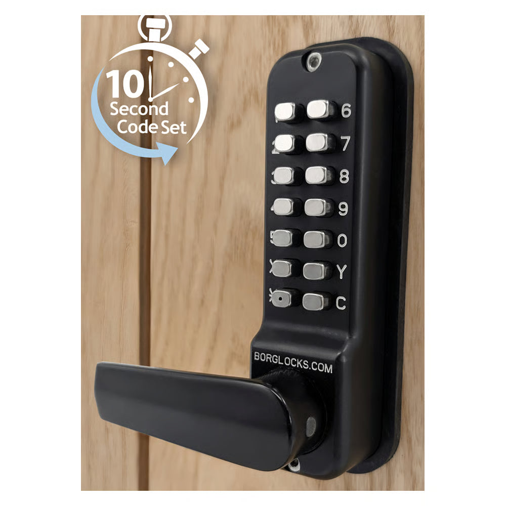 BL4441 ECP Easicode Pro Aluminium Latch Back To Back Digital Lock Marine Grade