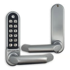 BL5000 ECP Easicode Pro Front & Back Plates Digital Lock with Round Lever Handle & Passage Mode