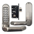 BL5003 FT Fire Tested Mortice Sashlock Digital Lock with Round Lever Handle & Passage Mode