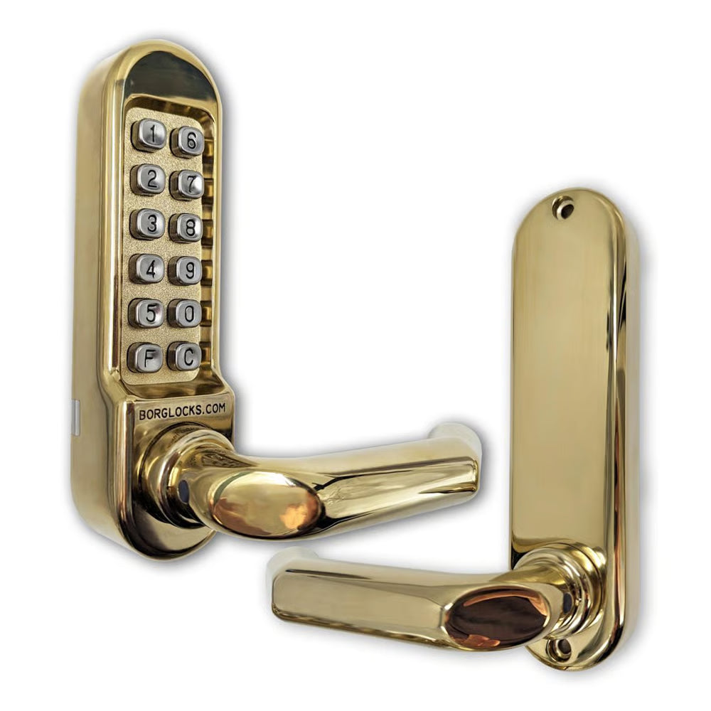 BL5004 Escape Lockcase Digital Lock with Round Lever Handle & Passage Mode