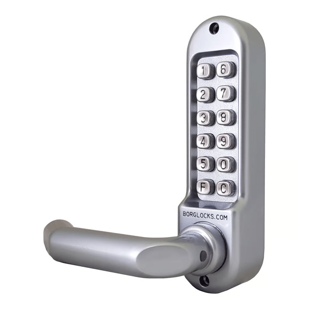 BL5051 Tubular Latch Back To Back Digital Lock with Round Lever Handle & Passage Mode