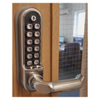 BL5051 ECP Easicode Pro Tubular Latch Back To Back Digital Lock with Round Lever Handle & Passage Mode