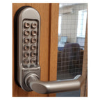 BL5053 Mortice Sashlock Back To Back Digital Lock with Round Lever Handle & Passage Mode