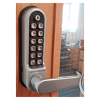 BL5401 ECP Easicode Pro Tubular Latch Digital Lock with Flat Lever Handle & Passage Mode