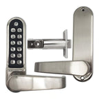 BL5401 ECP Easicode Pro Tubular Latch Digital Lock with Flat Lever Handle & Passage Mode