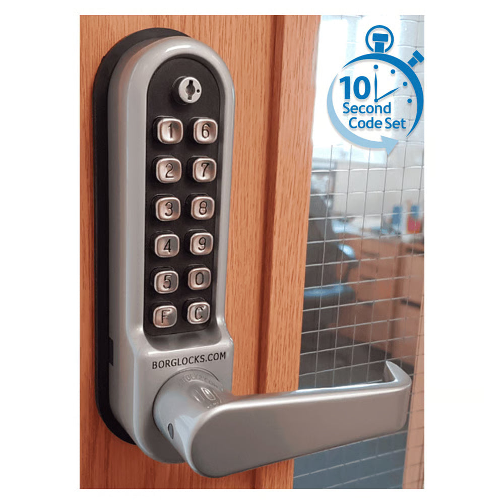 BL5408 ECP Easicode Pro Panic Version Digital Lock with Flat Lever Handle & Passage Mode