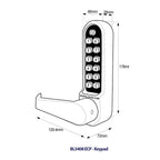 BL5408 ECP Easicode Pro Panic Version Digital Lock with Flat Lever Handle & Passage Mode