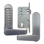 BL5409 Mortice Nightlatch Digital Lock with Flat Lever Handle & Passage Mode