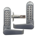 BL5451 Tubular Latch Back To Back Digital Lock with Flat Lever Handle & Passage Mode